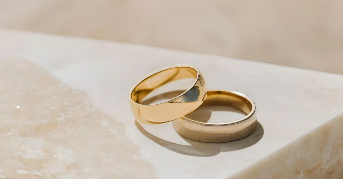 Pensão e novo casamento: alianças simbolizam se casar novamente e os impactos na pensão alimentícia